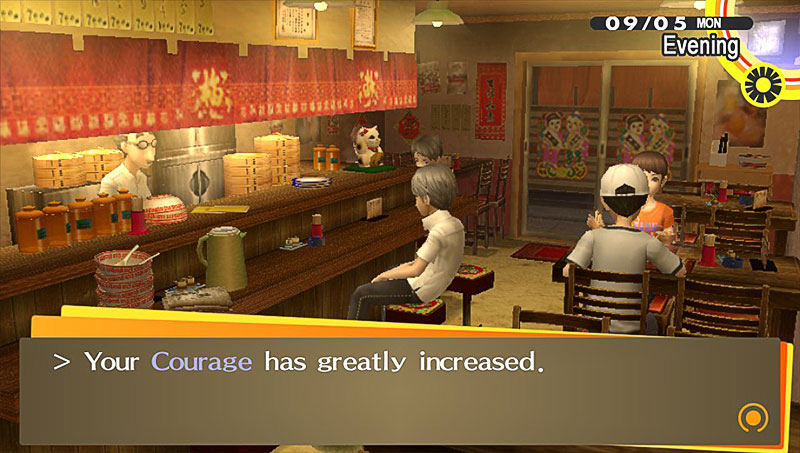 Even taking on an intimidating meal can shape your character in Persona 4